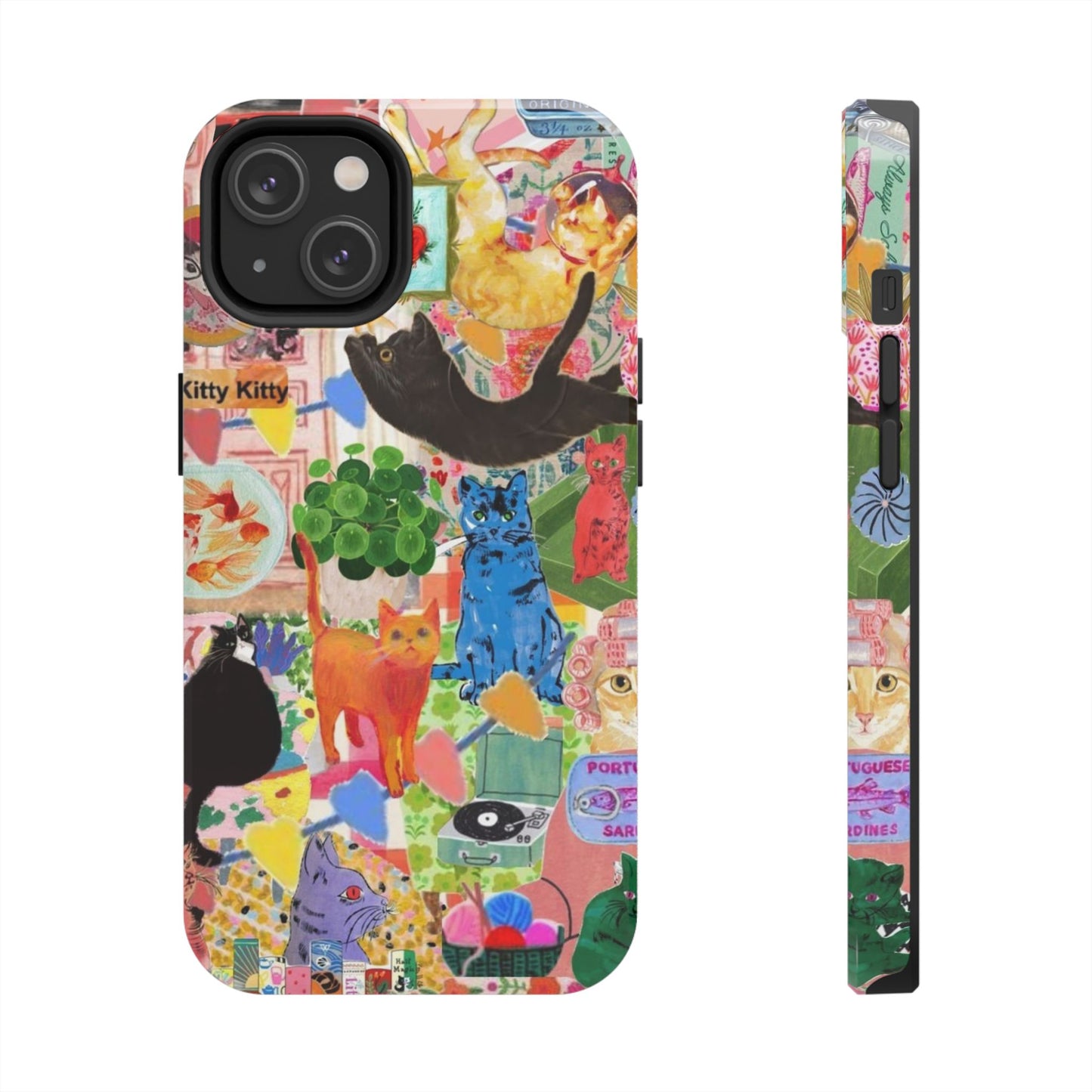 Colorful Cat Phone Case