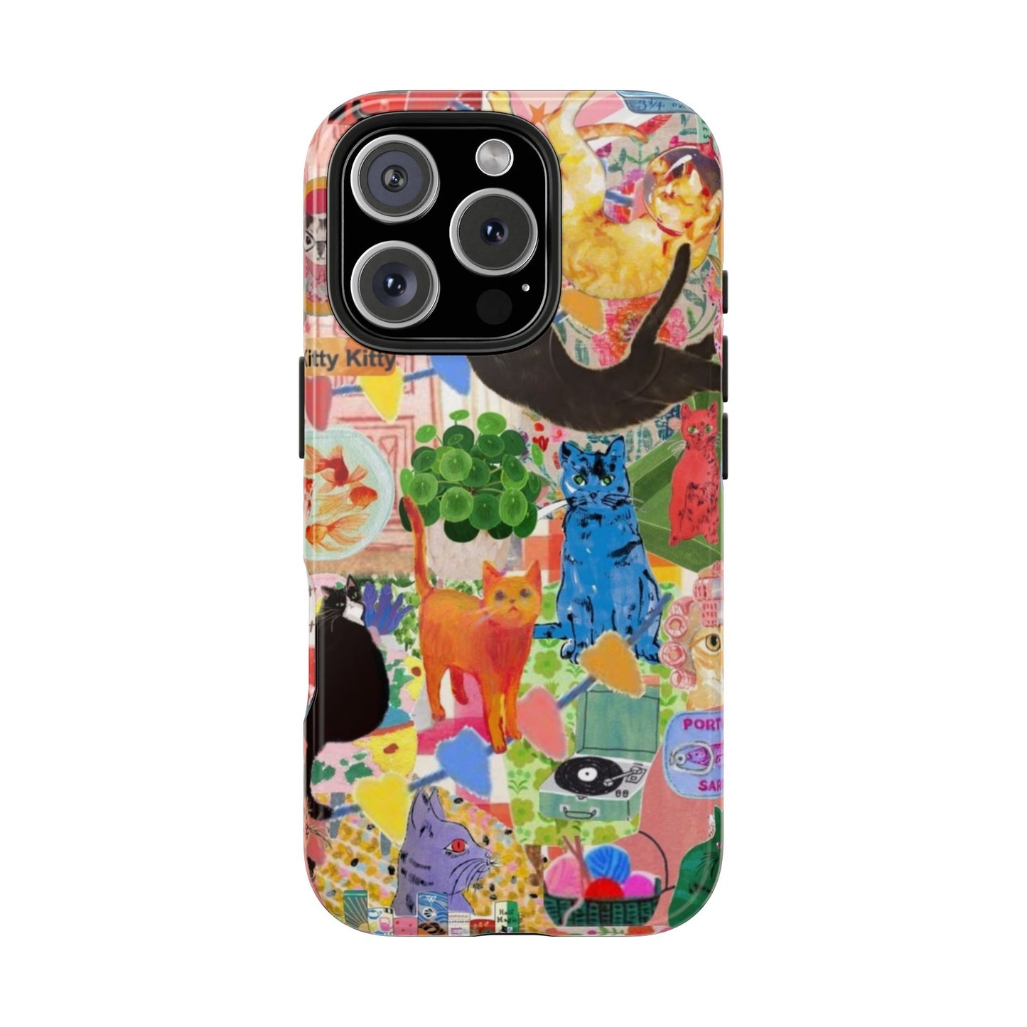 Colorful Cat Phone Case