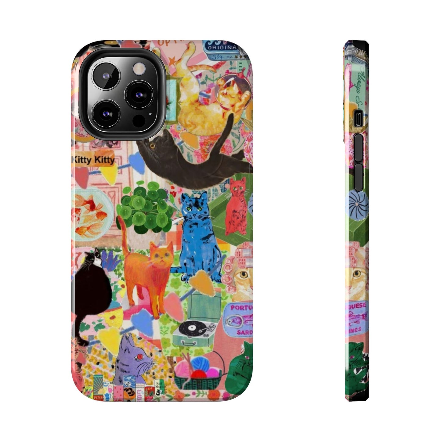 Colorful Cat Phone Case