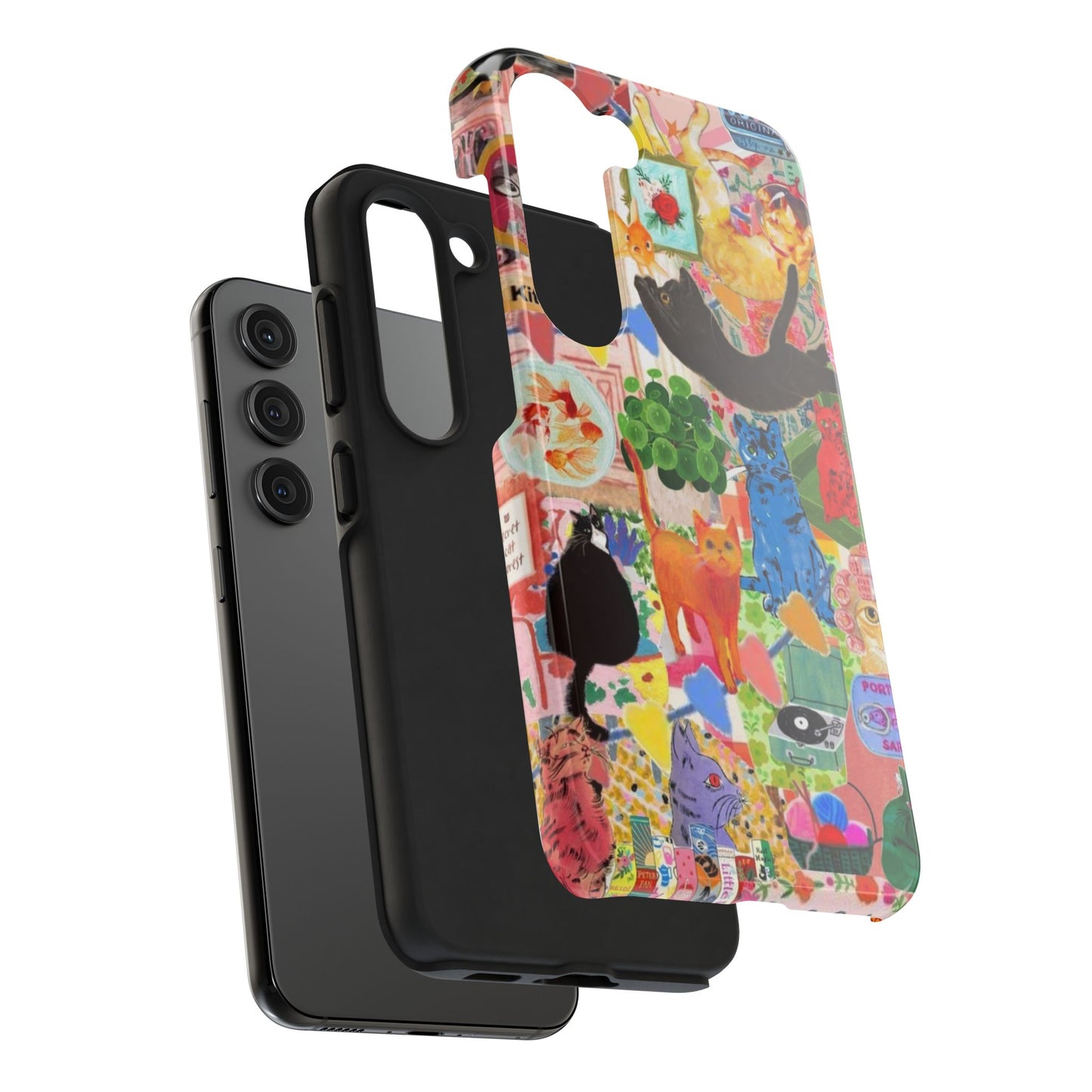 Colorful Cat Phone Case