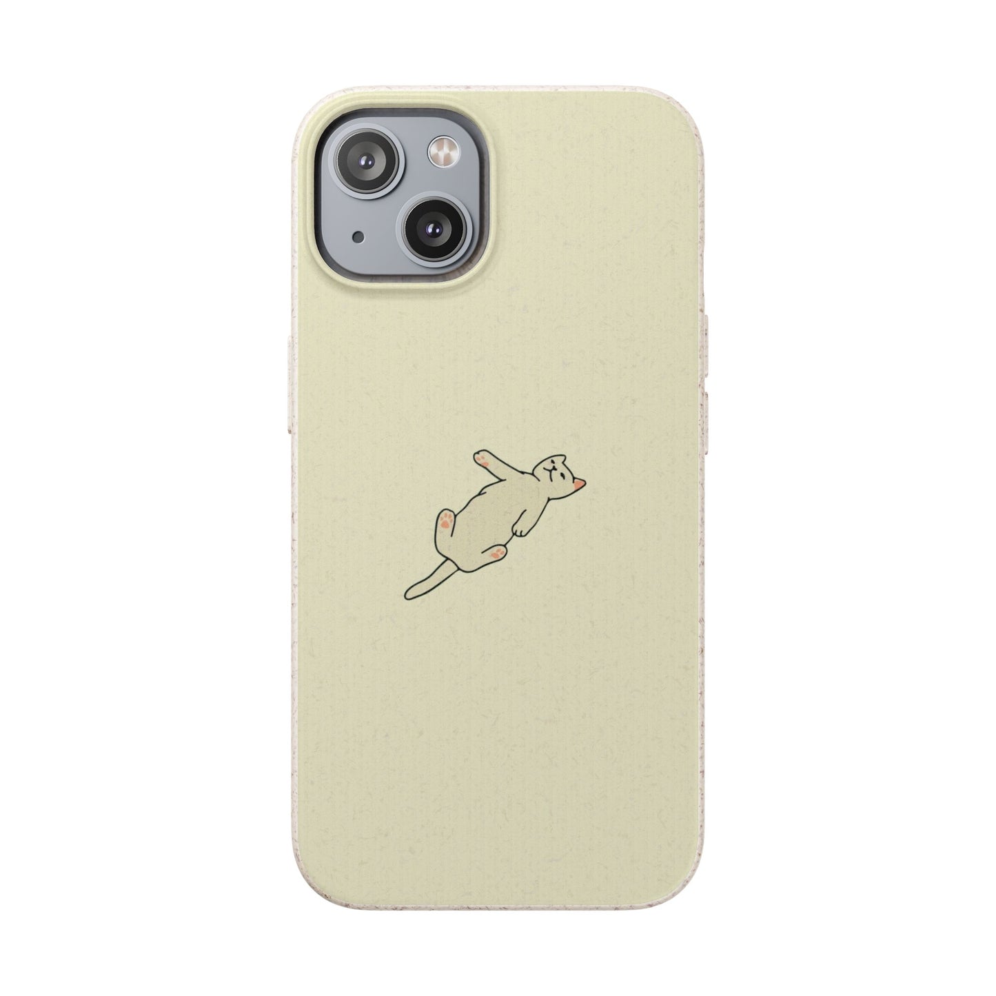 Eco-Friendly Cat Biodegradable Phone Case