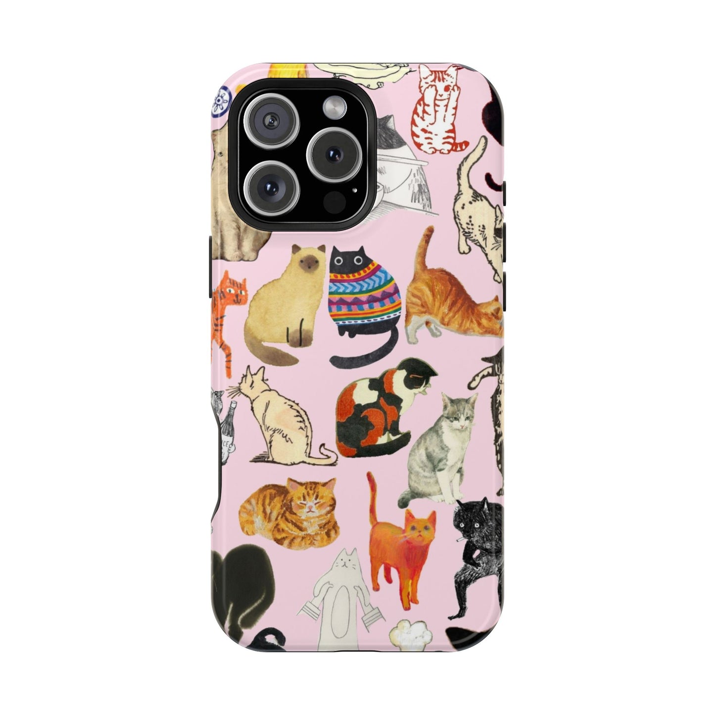 Cat Pattern Magsafe Case