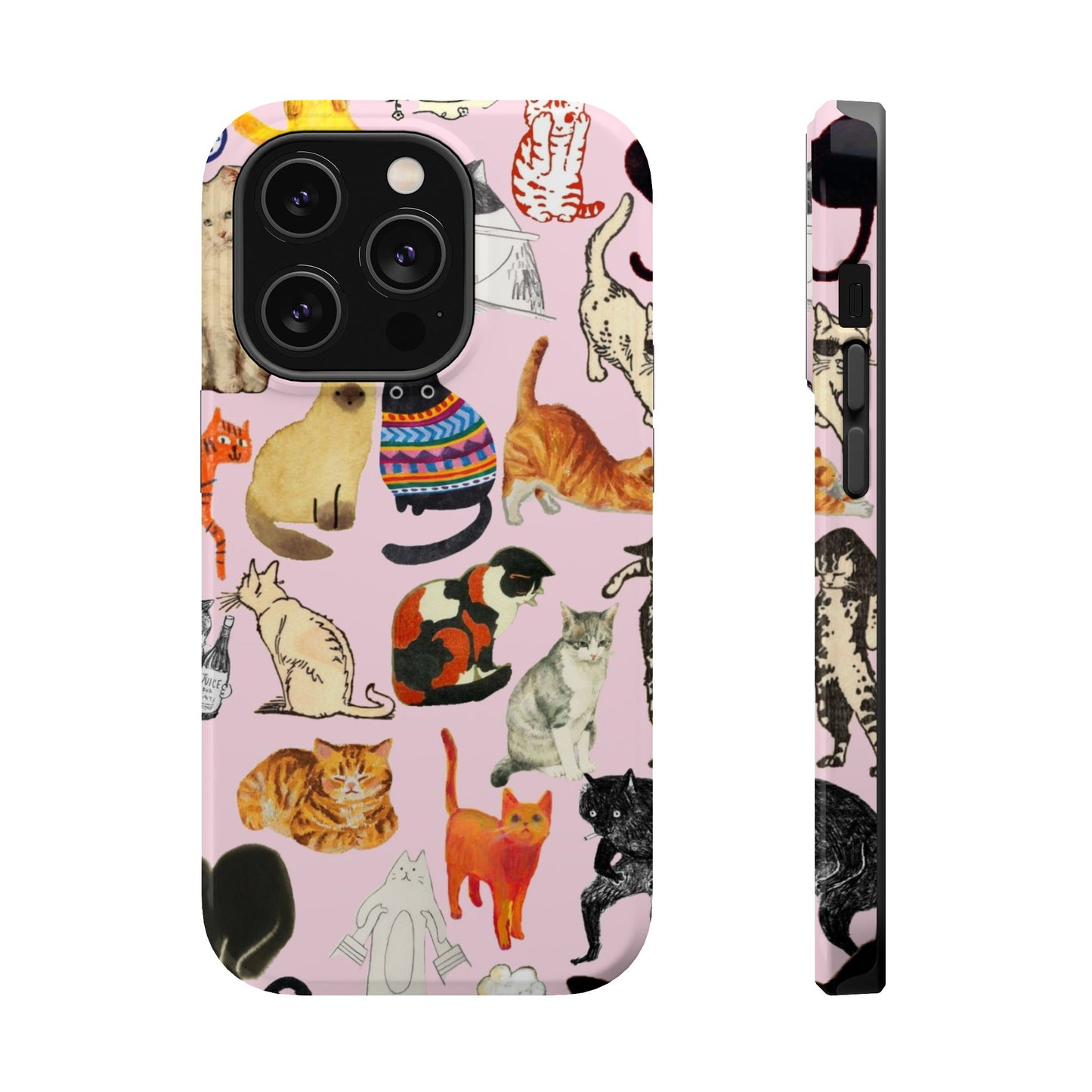 Cat Pattern Magsafe Case