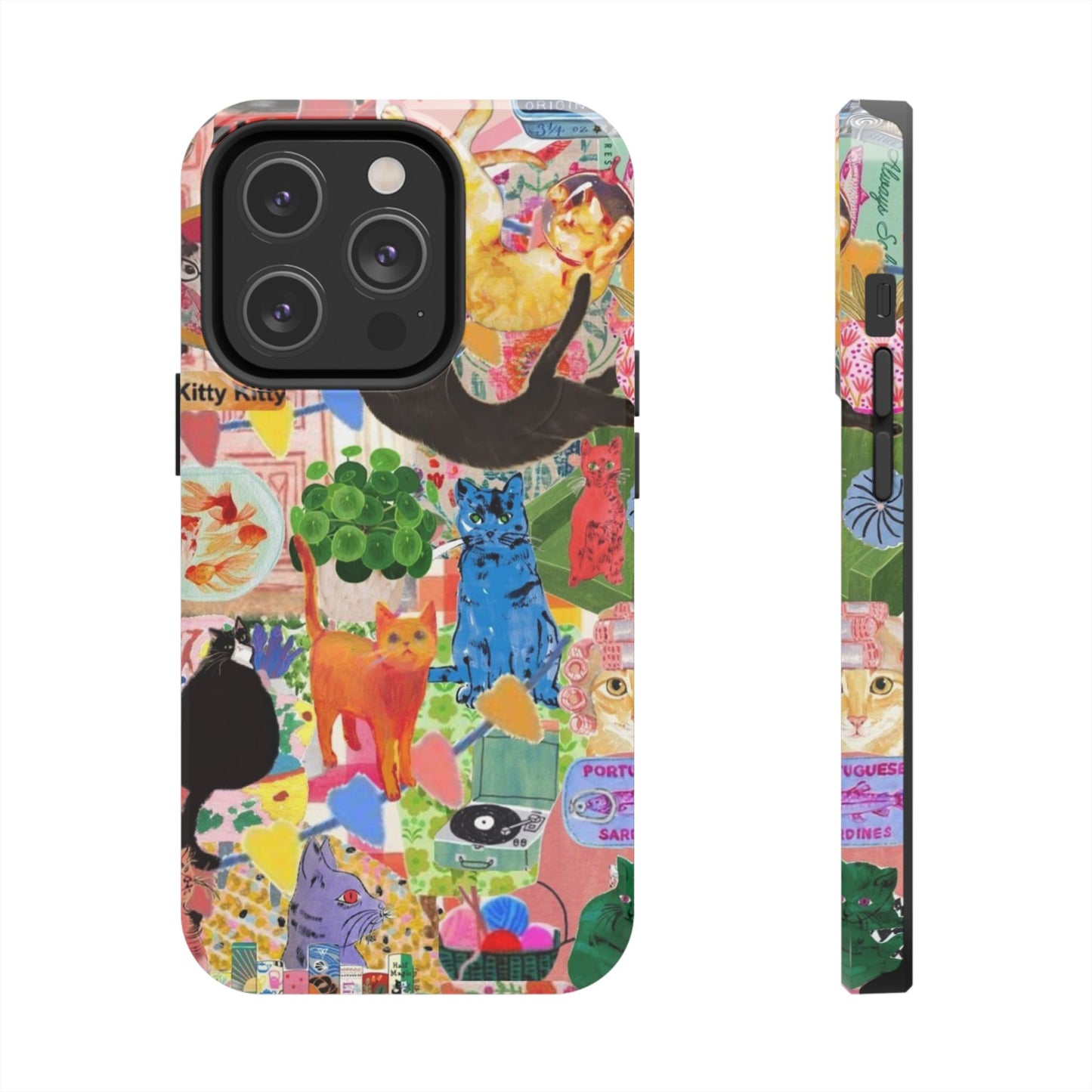 Colorful Cat Phone Case
