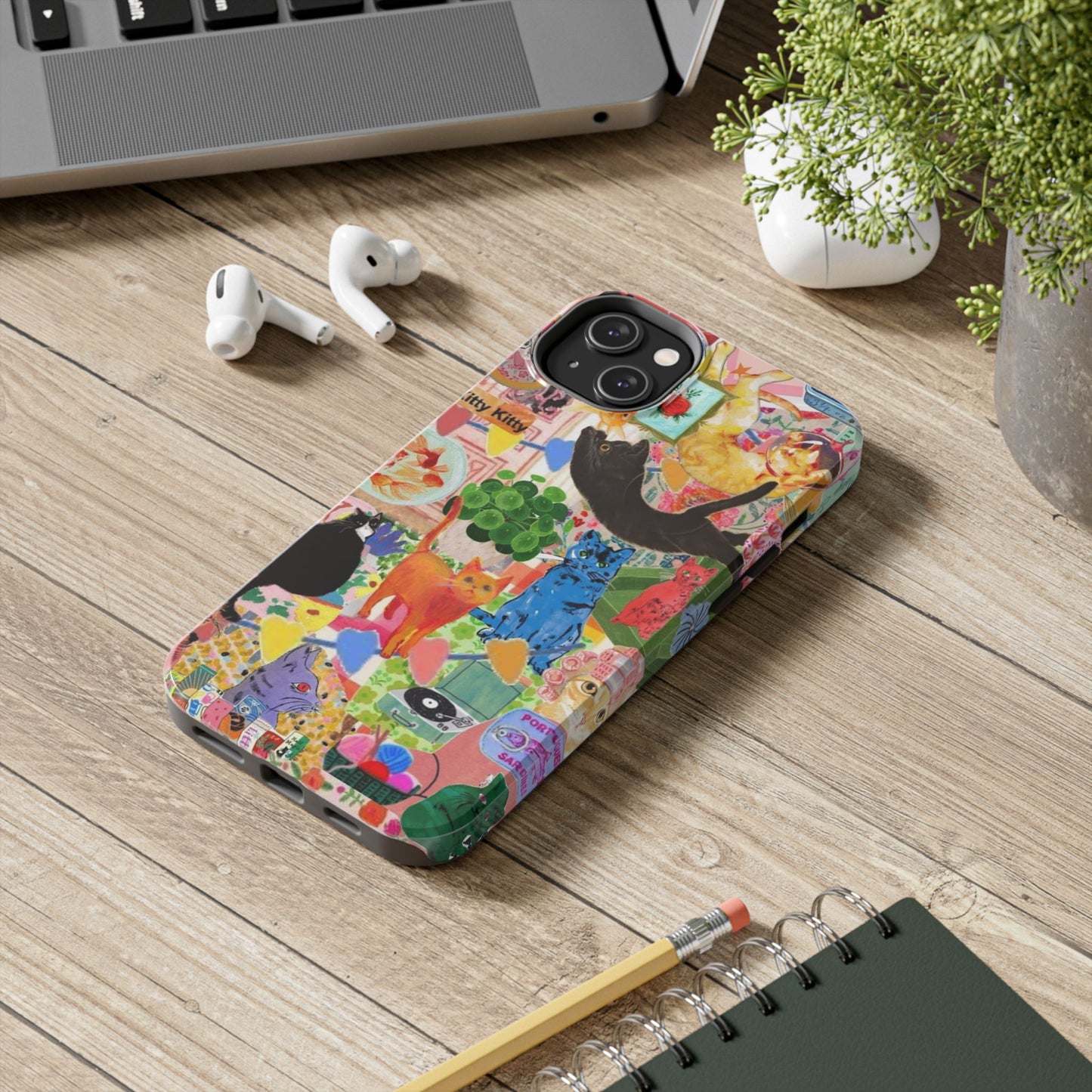 Colorful Cat Phone Case