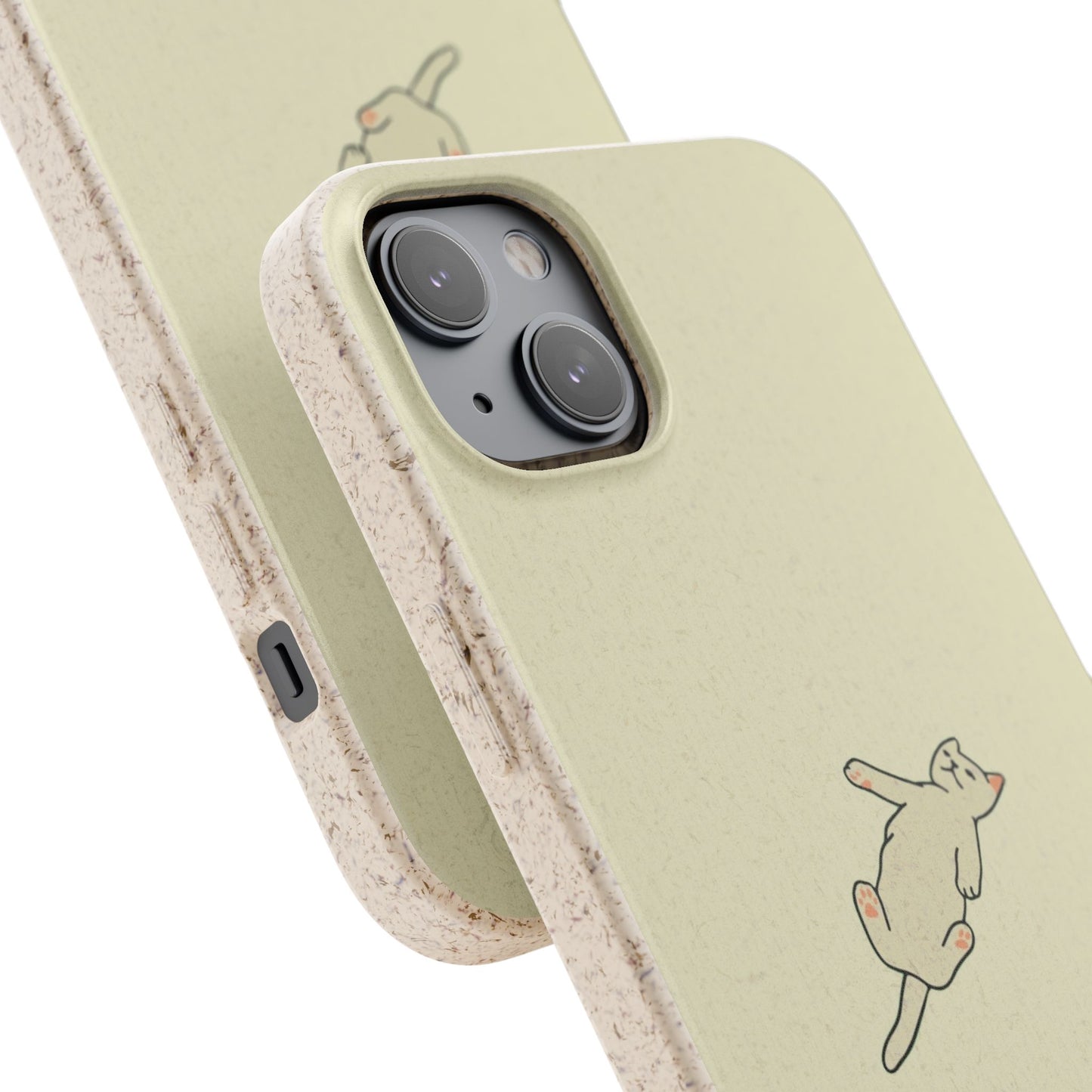Eco-Friendly Cat Biodegradable Phone Case