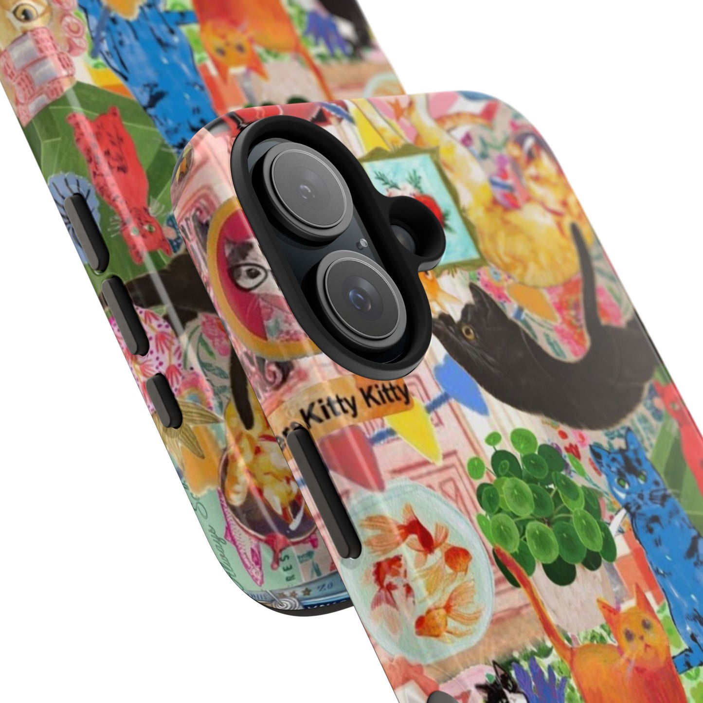 Colorful Cat Phone Case