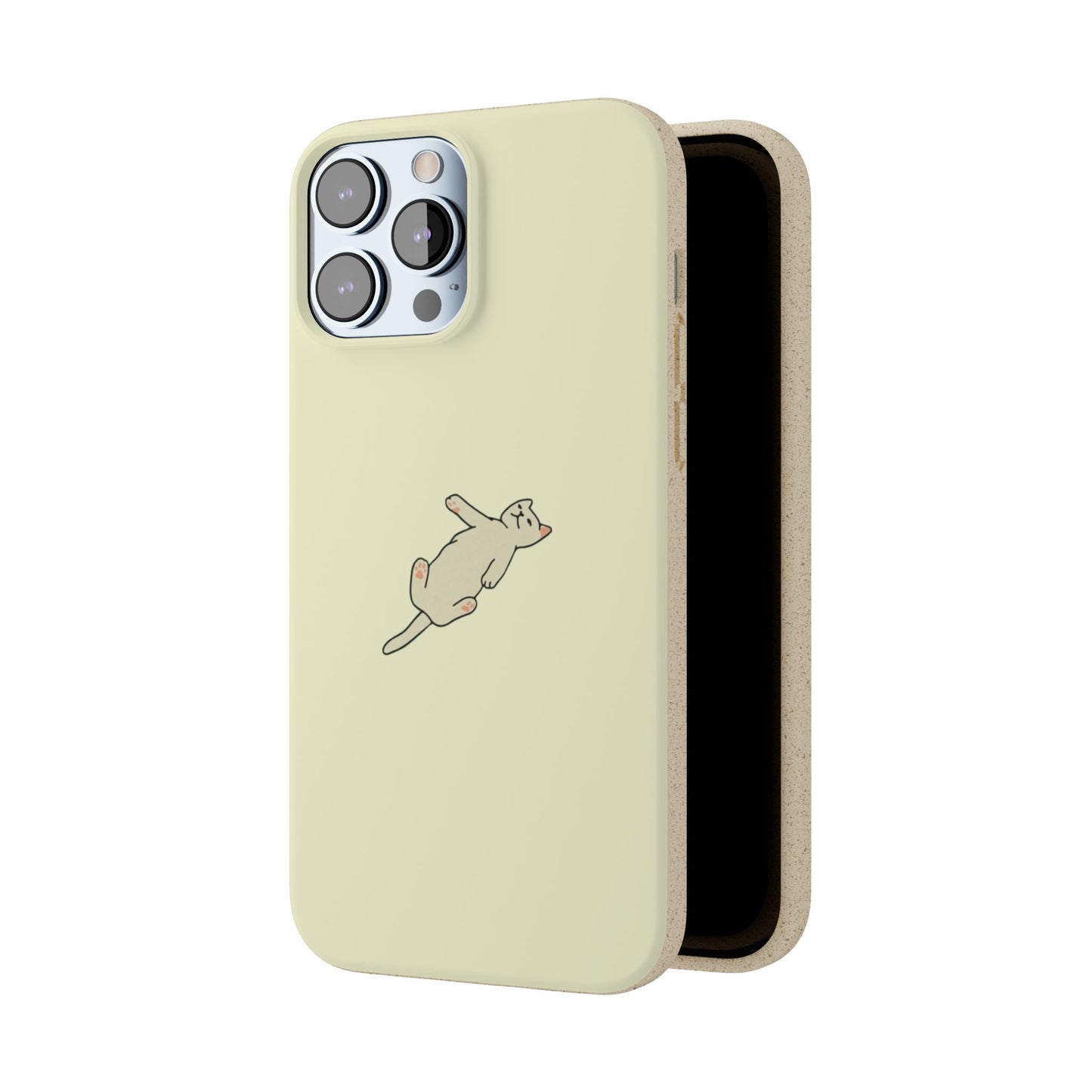 Eco-Friendly Cat Biodegradable Phone Case
