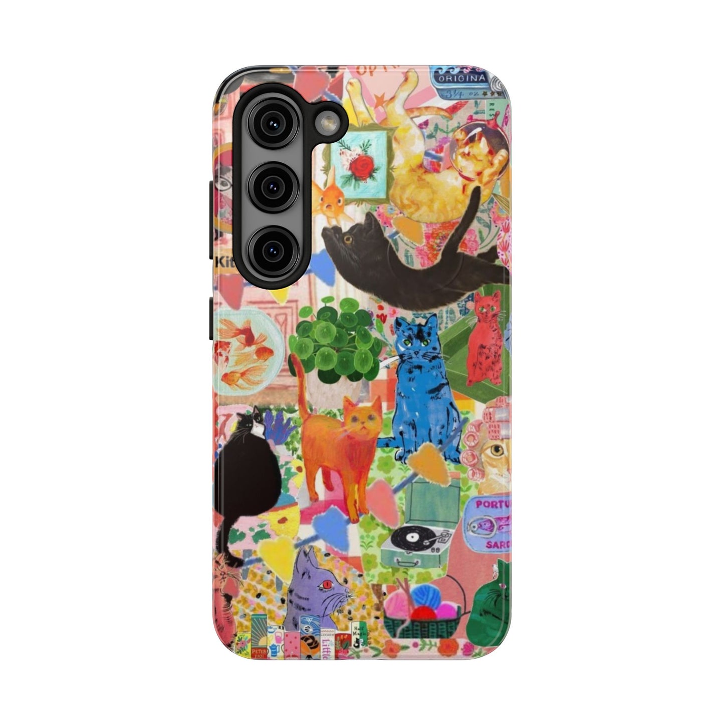 Colorful Cat Phone Case