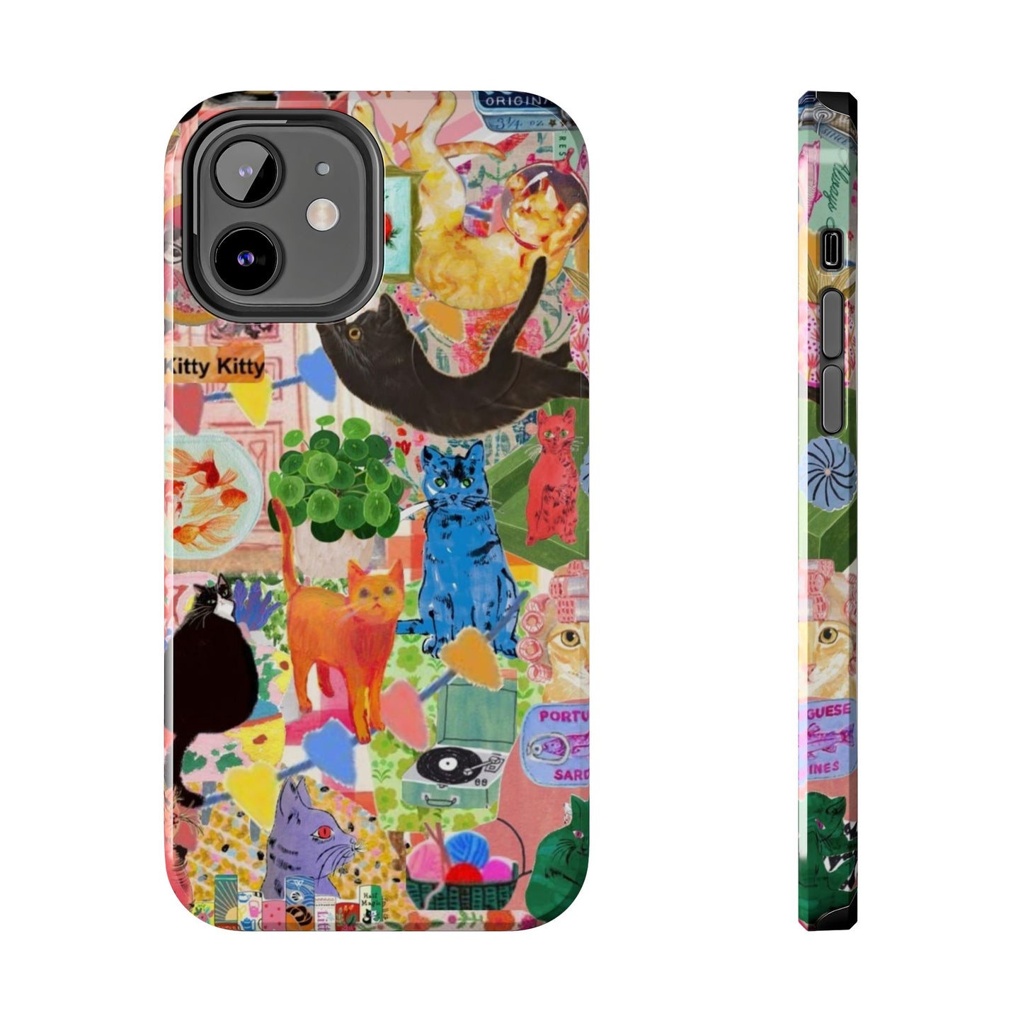 Colorful Cat Phone Case