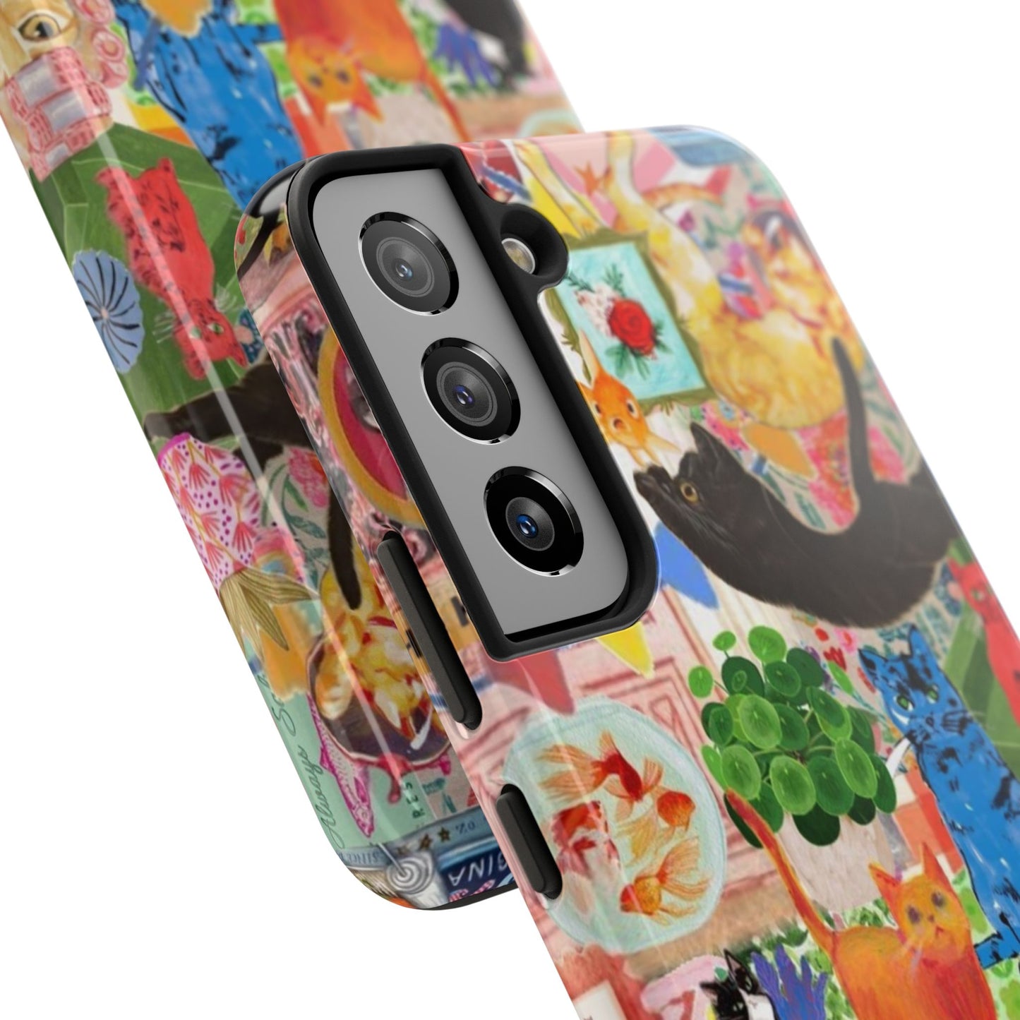 Colorful Cat Phone Case