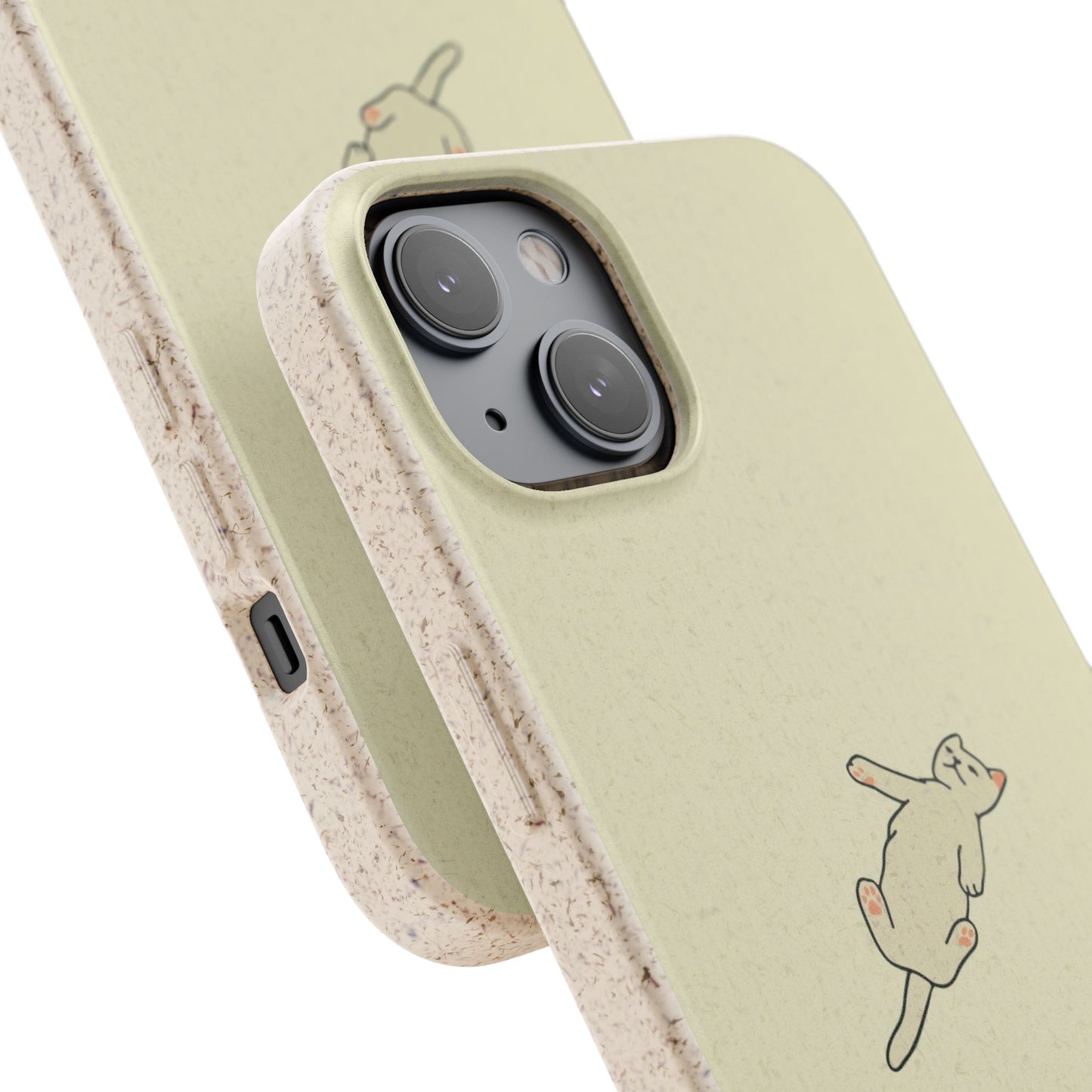 Eco-Friendly Cat Biodegradable Phone Case