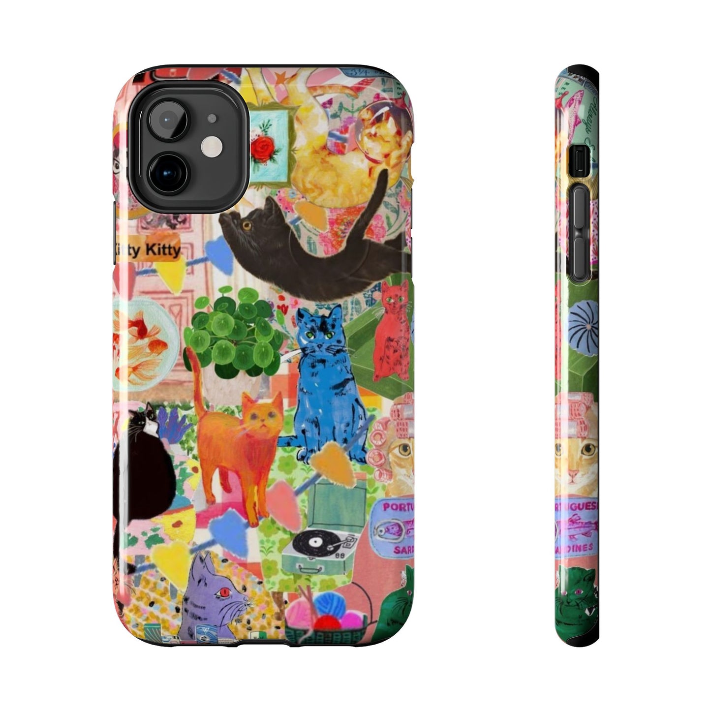 Colorful Cat Phone Case