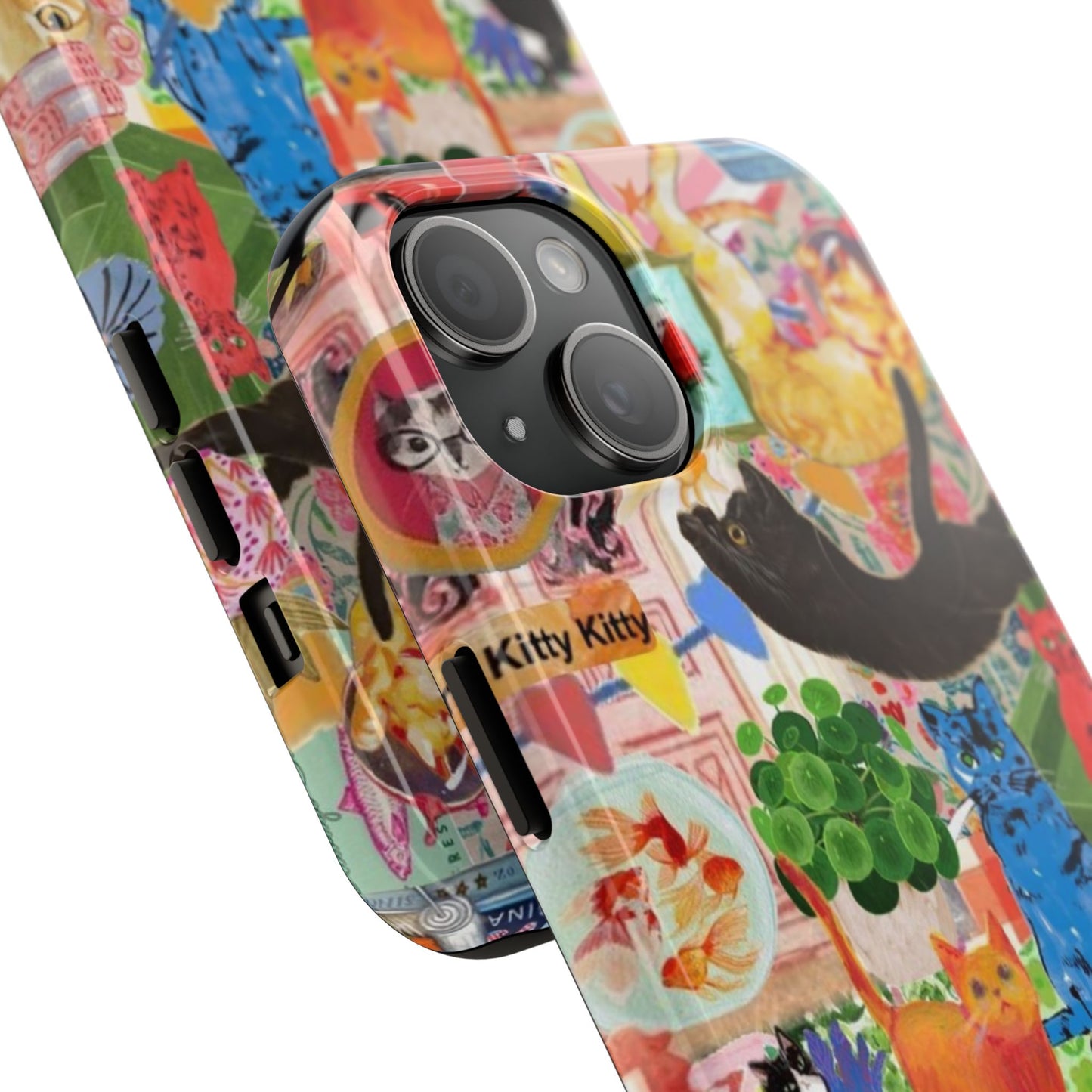 Colorful Cat Phone Case