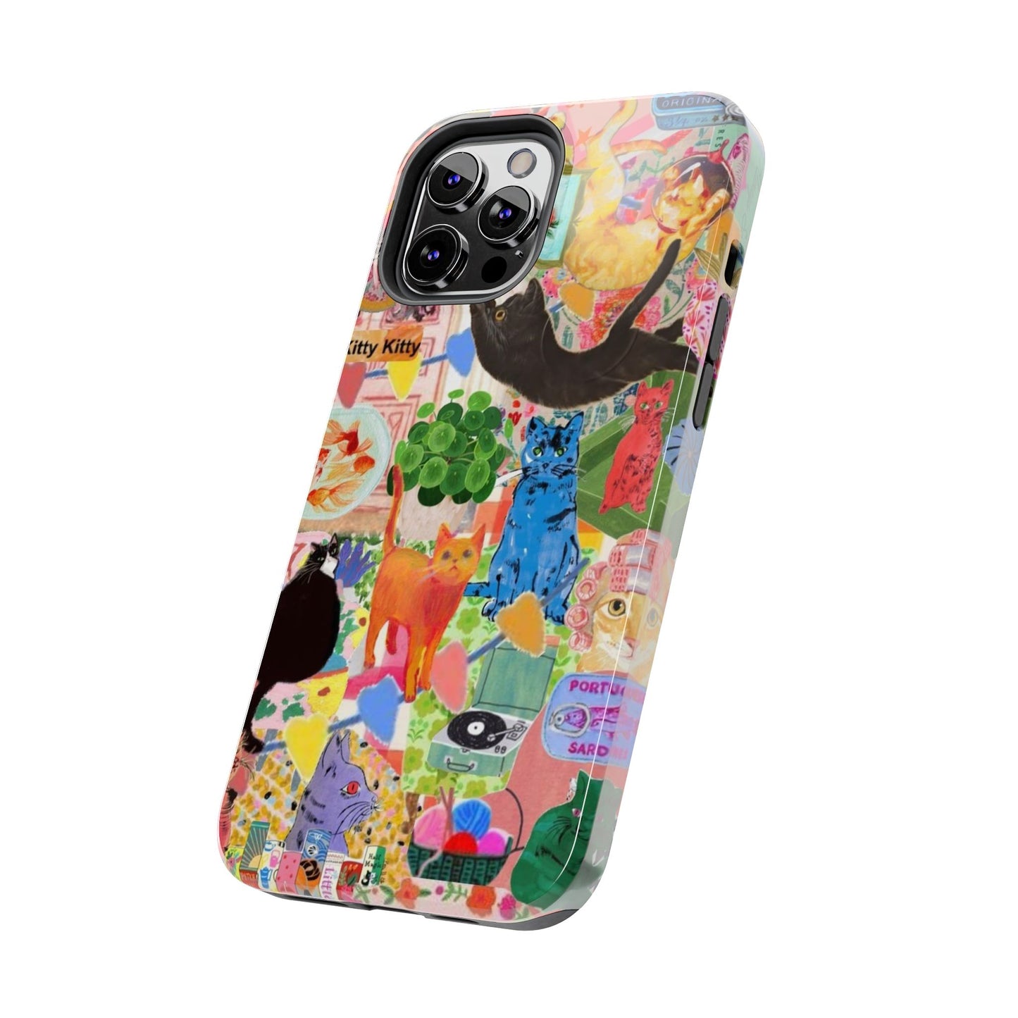 Colorful Cat Phone Case