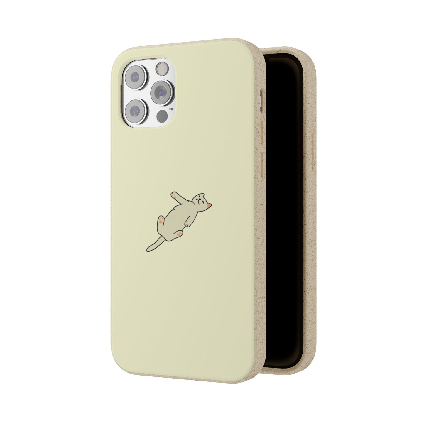 Eco-Friendly Cat Biodegradable Phone Case
