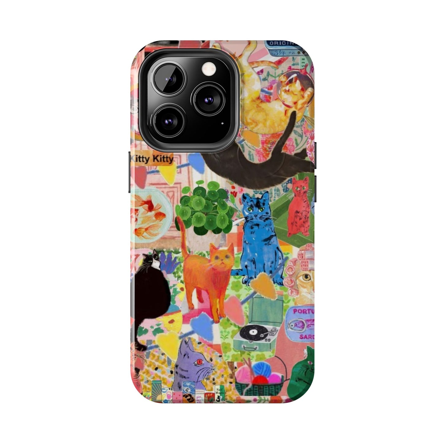 Colorful Cat Phone Case