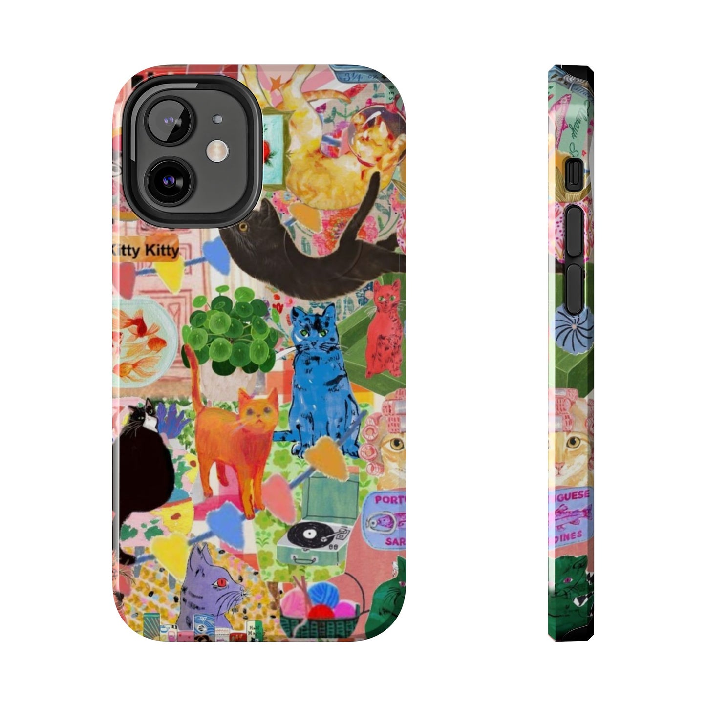 Colorful Cat Phone Case