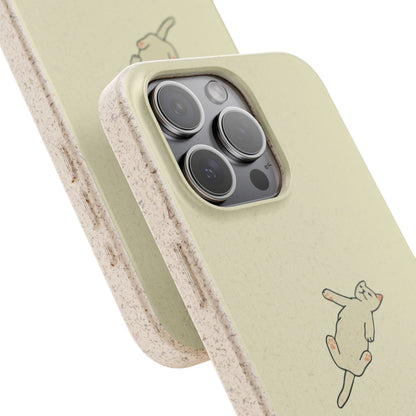 Eco-Friendly Cat Biodegradable Phone Case