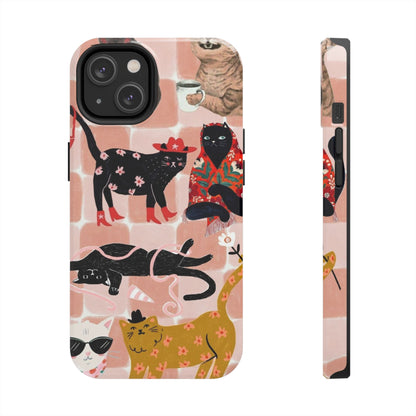 Fashionista Cats Case
