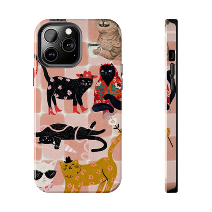 Fashionista Cats Case