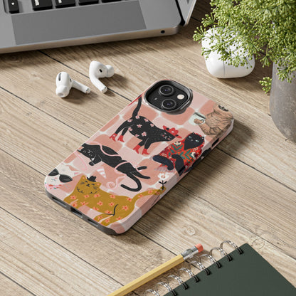Fashionista Cats Case