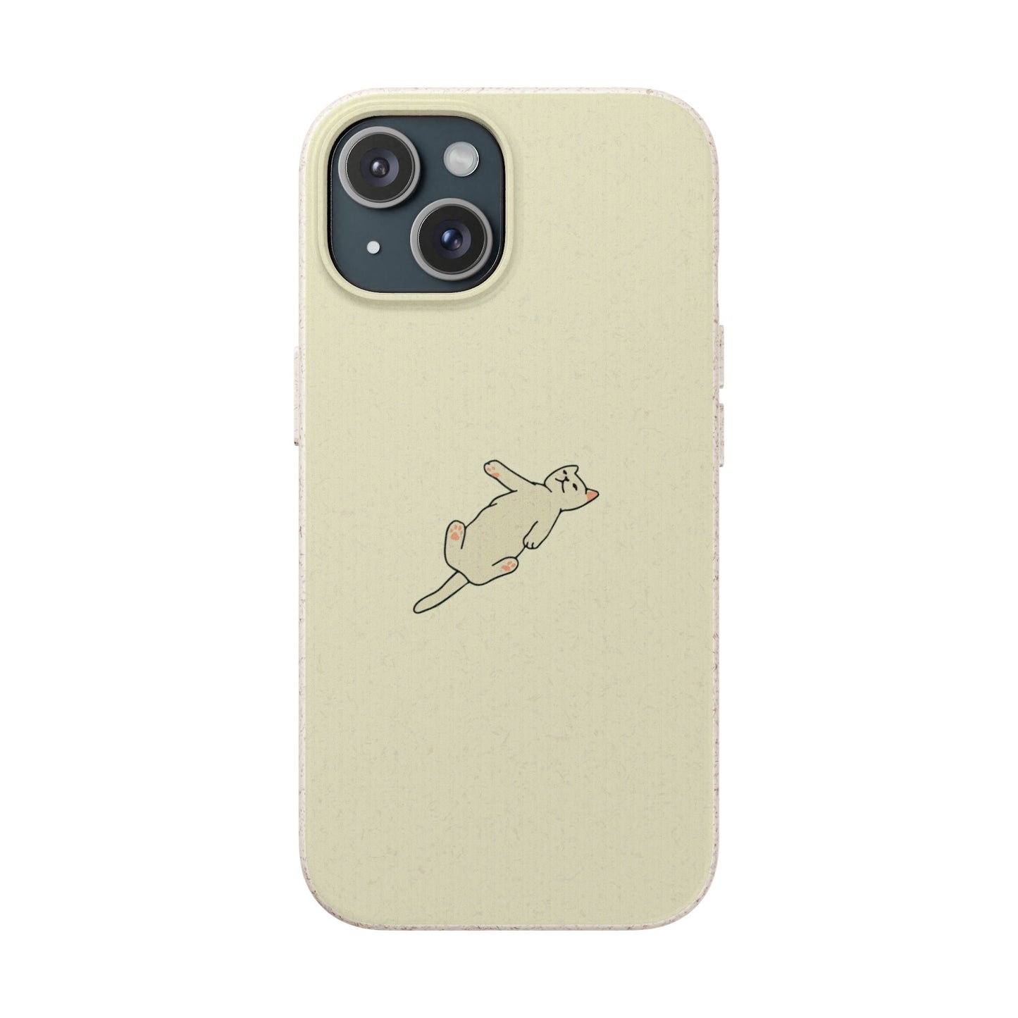 Eco-Friendly Cat Biodegradable Phone Case
