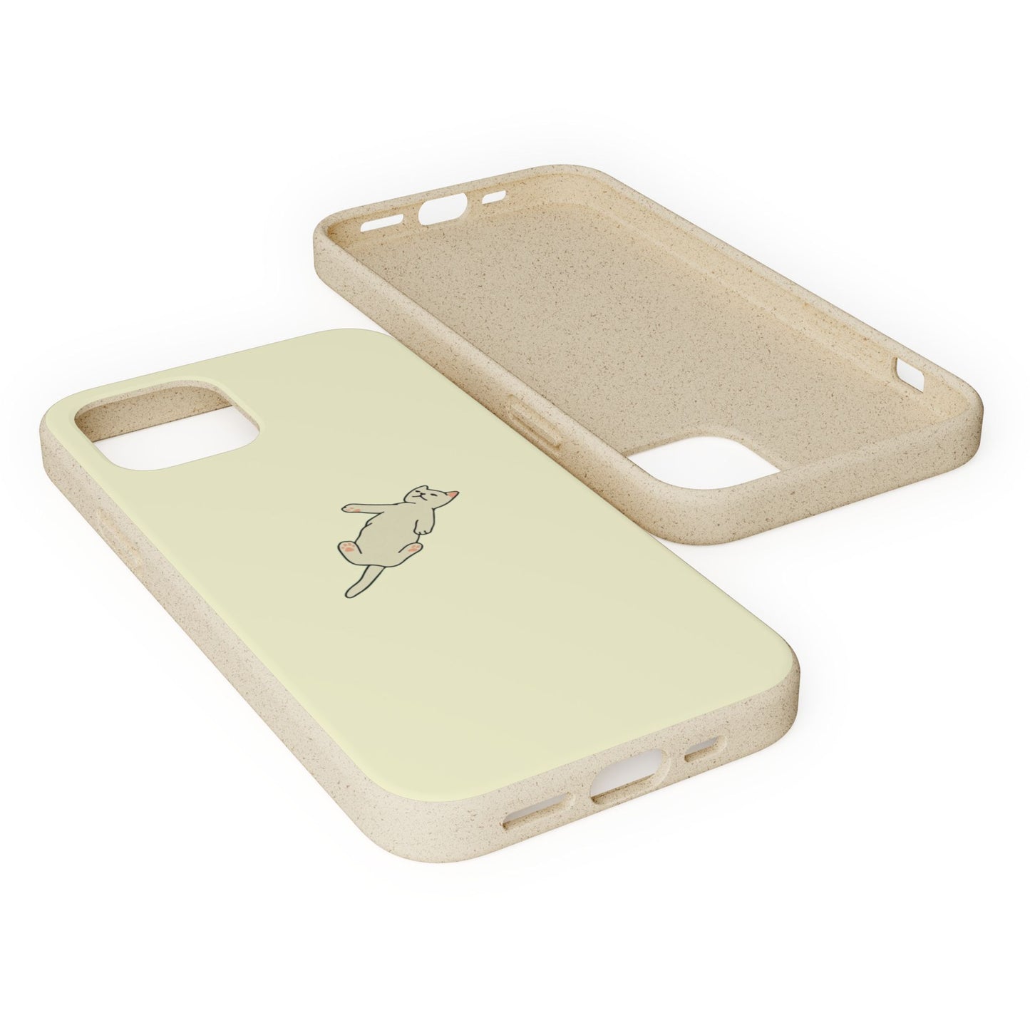 Eco-Friendly Cat Biodegradable Phone Case