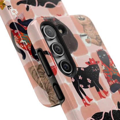 Fashionista Cats Case