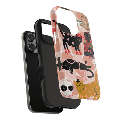 Fashionista Cats Case