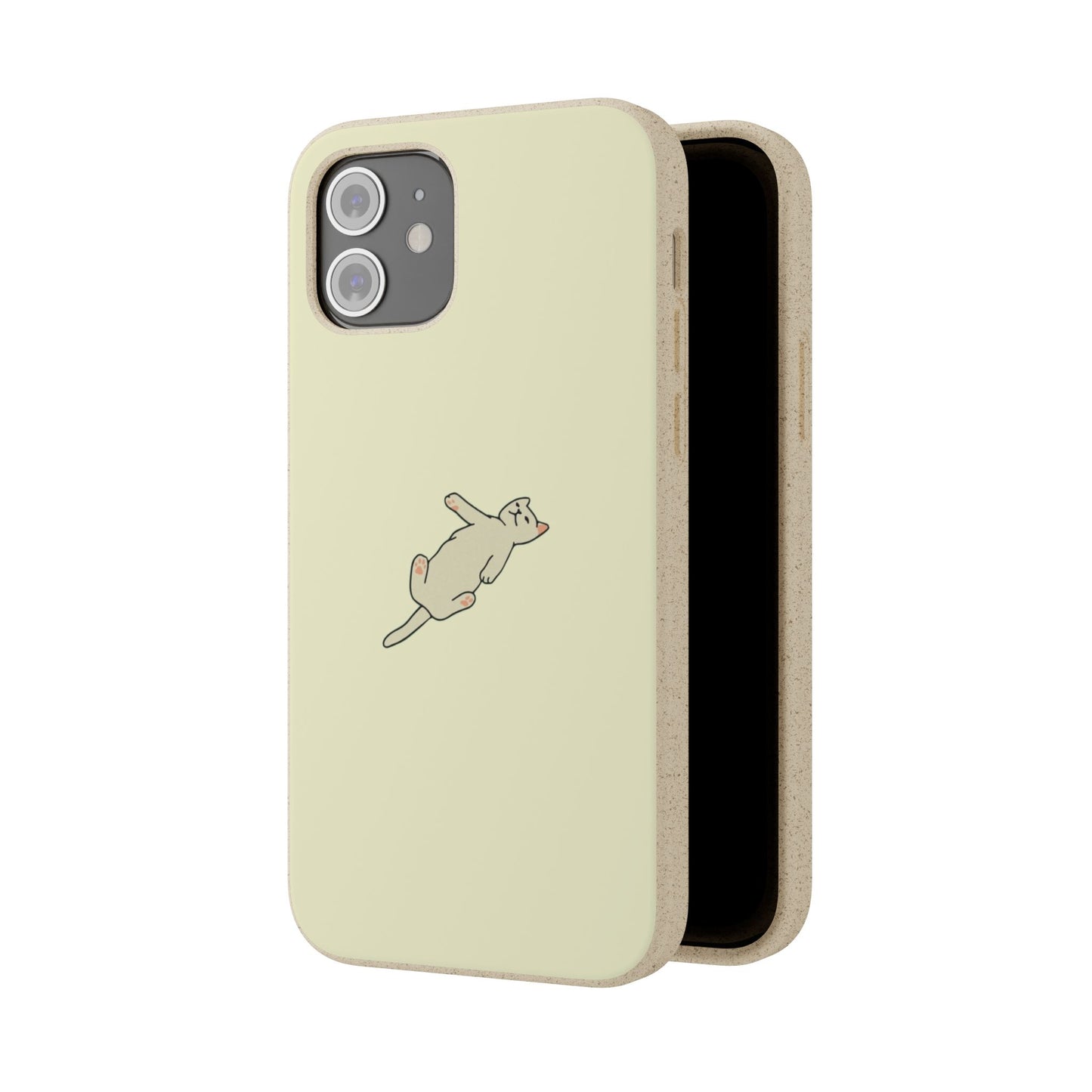 Eco-Friendly Cat Biodegradable Phone Case