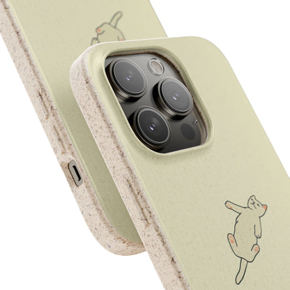 Eco-Friendly Cat Biodegradable Phone Case