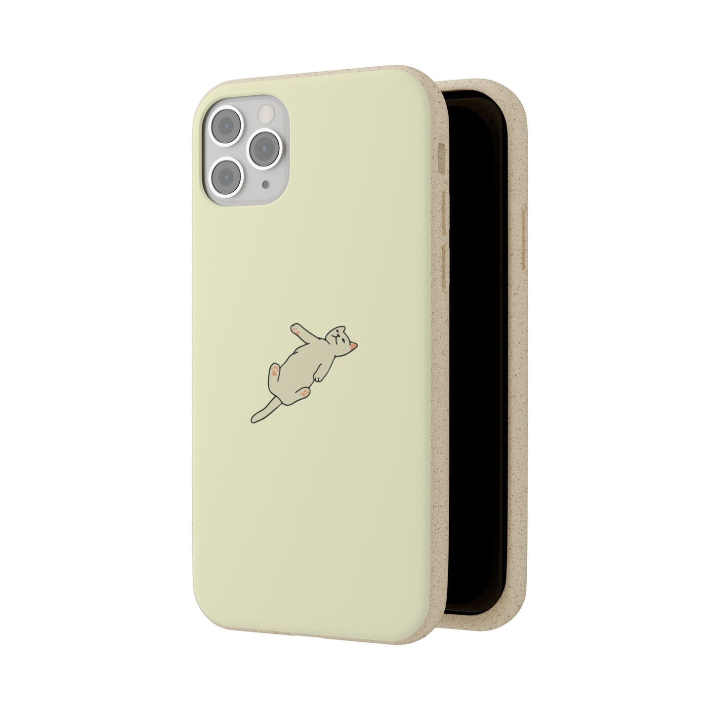 Eco-Friendly Cat Biodegradable Phone Case