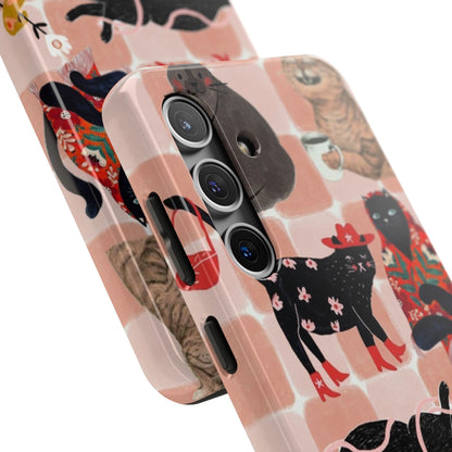 Fashionista Cats Case