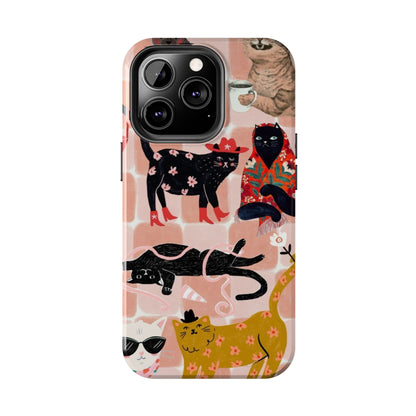 Fashionista Cats Case
