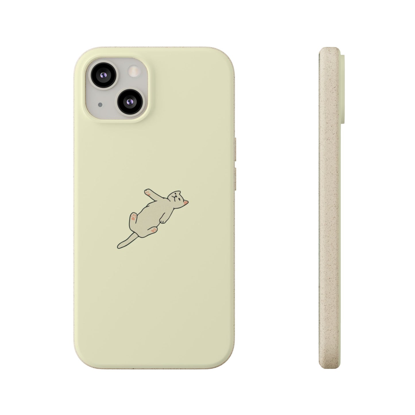 Eco-Friendly Cat Biodegradable Phone Case