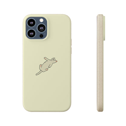 Eco-Friendly Cat Biodegradable Phone Case