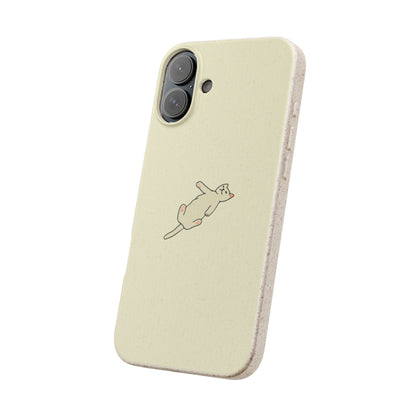 Eco-Friendly Cat Biodegradable Phone Case