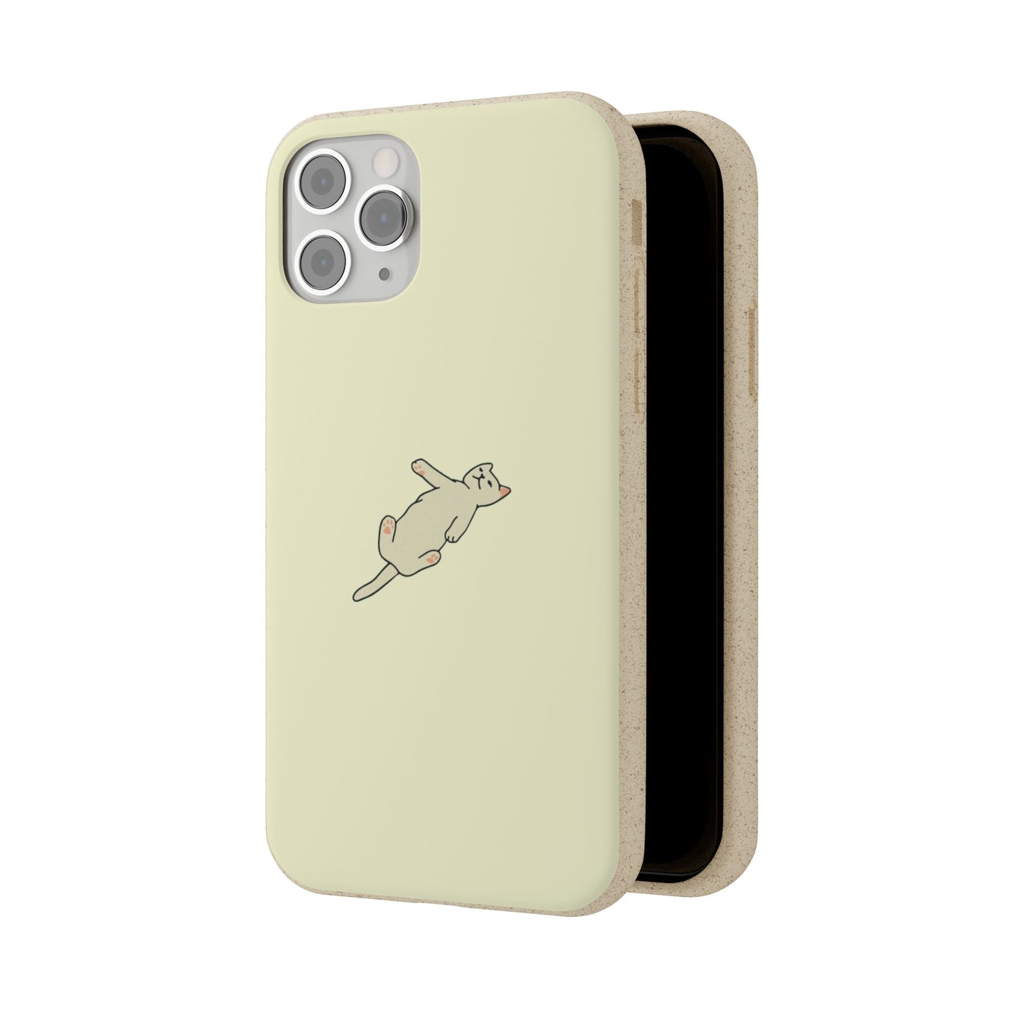 Eco-Friendly Cat Biodegradable Phone Case