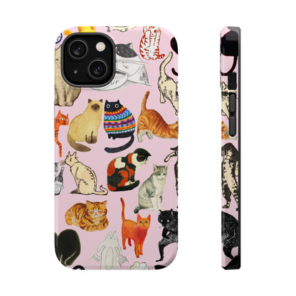 Cat Pattern Magsafe Case