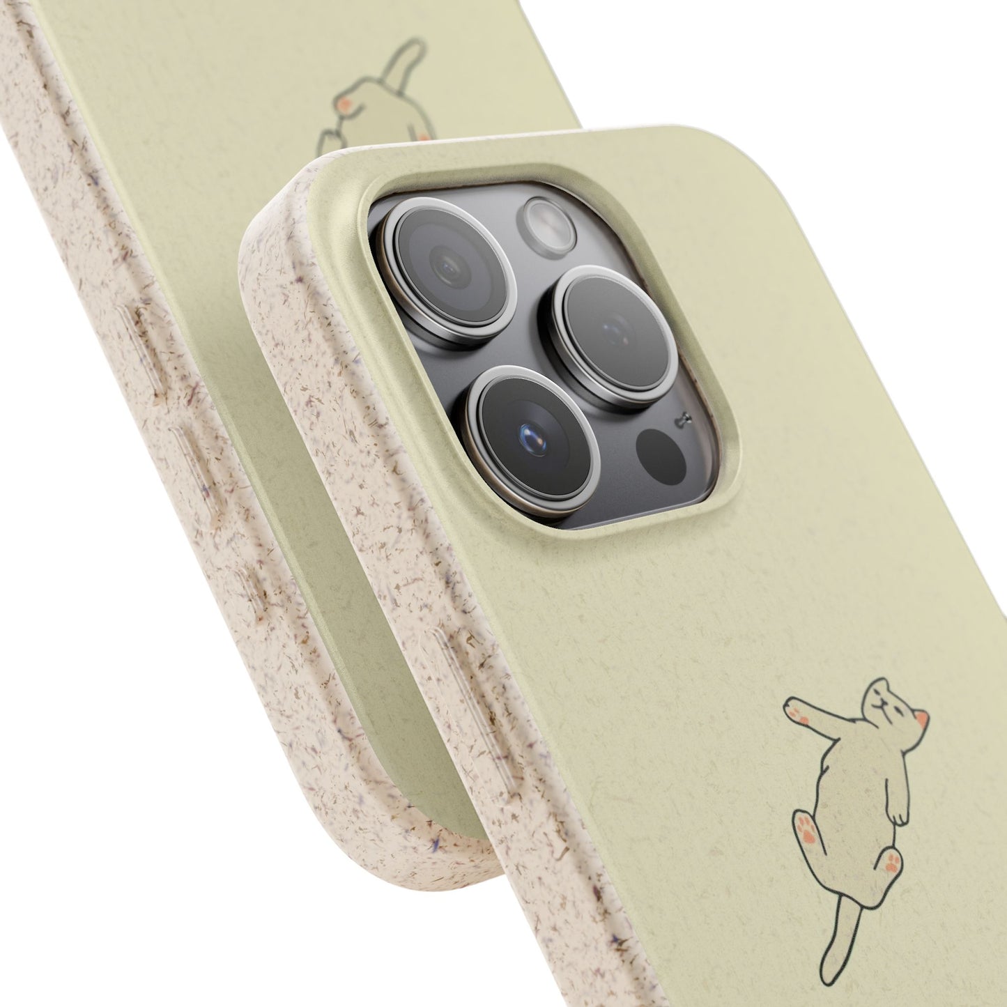 Eco-Friendly Cat Biodegradable Phone Case