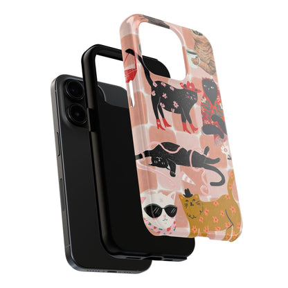 Fashionista Cats Case