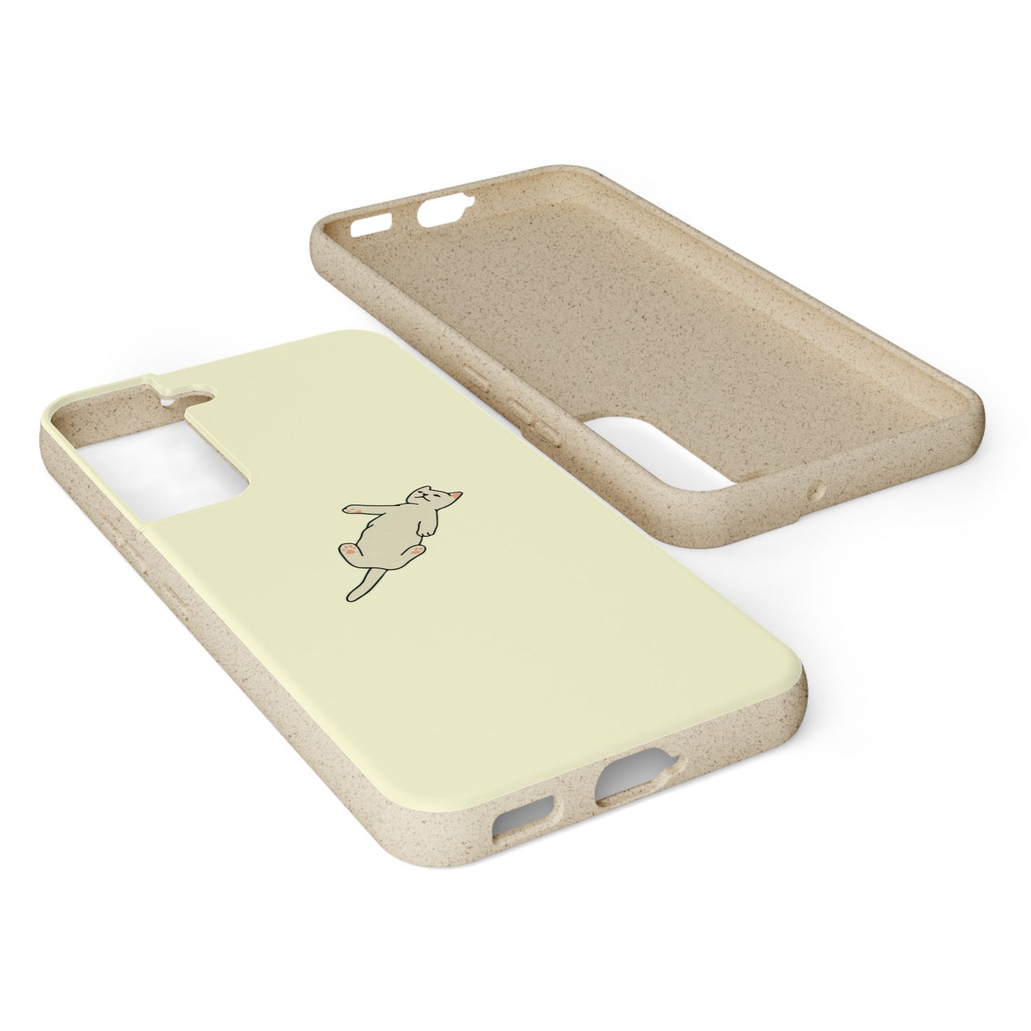 Eco-Friendly Cat Biodegradable Phone Case