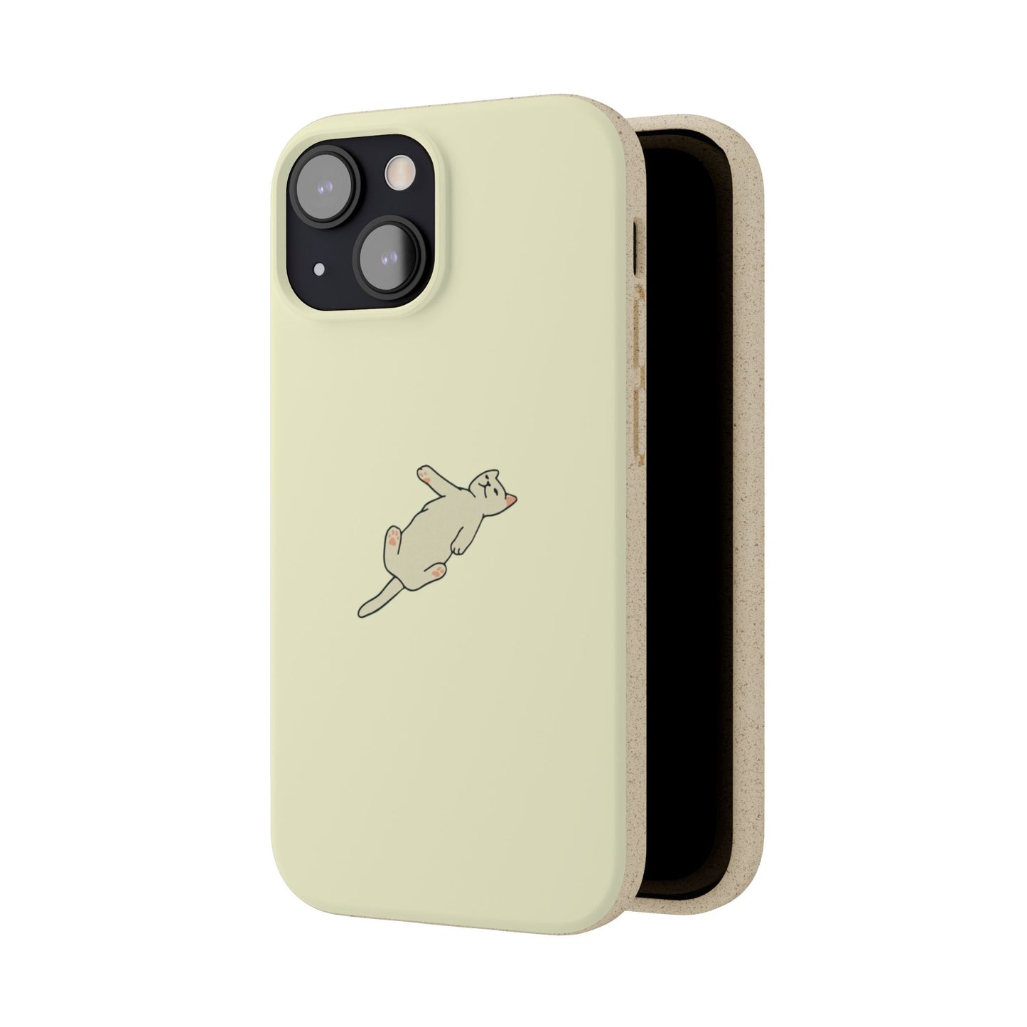 Eco-Friendly Cat Biodegradable Phone Case
