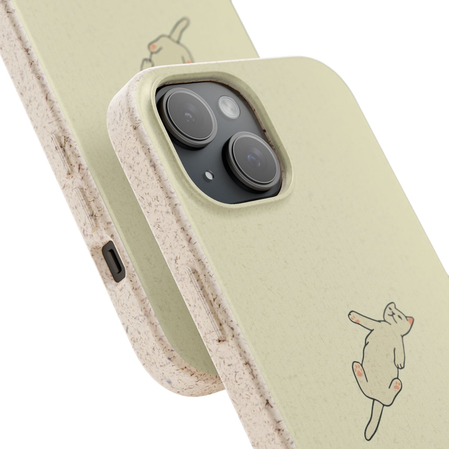Eco-Friendly Cat Biodegradable Phone Case