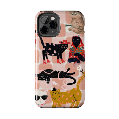 Fashionista Cats Case