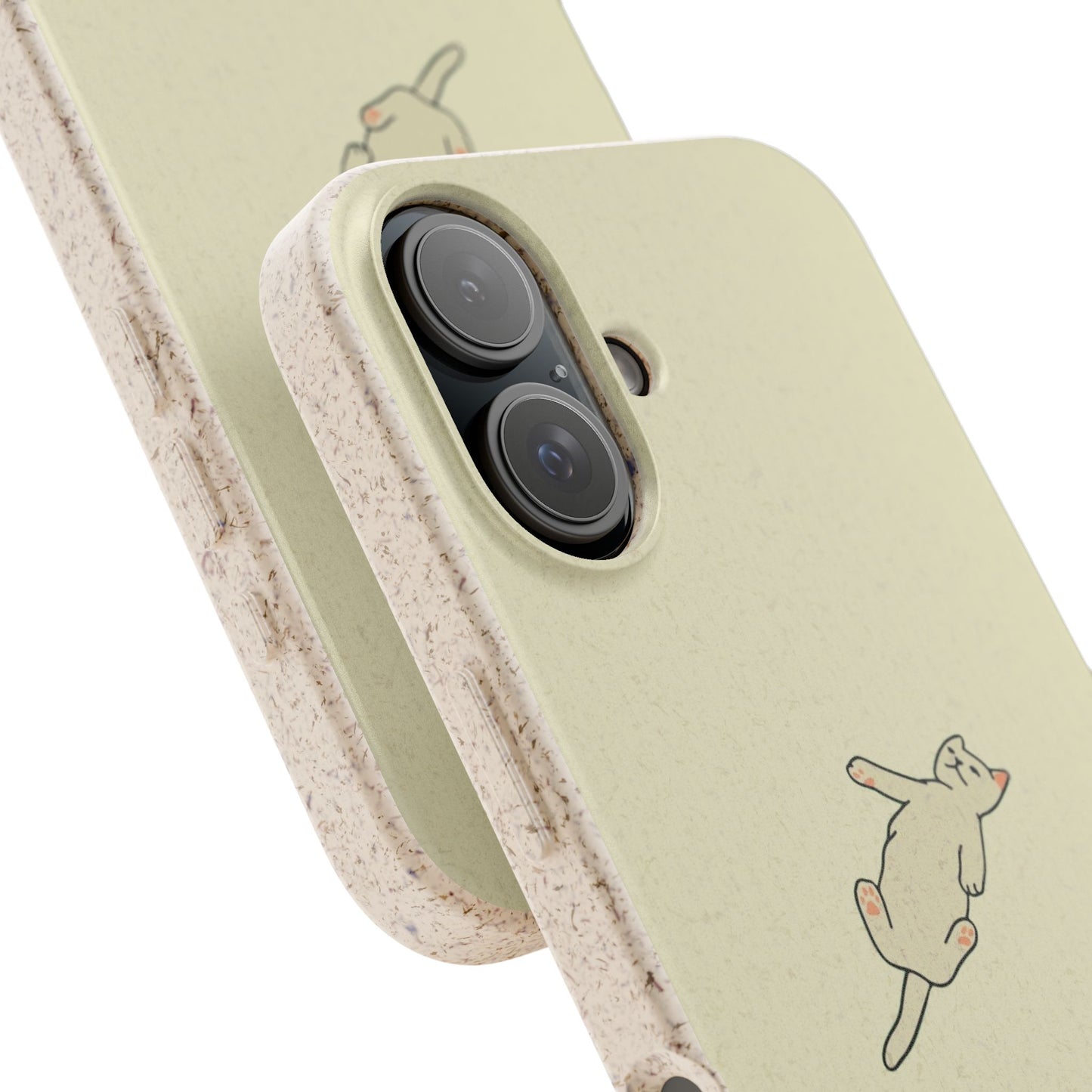 Eco-Friendly Cat Biodegradable Phone Case