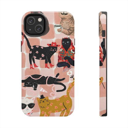 Fashionista Cats Case