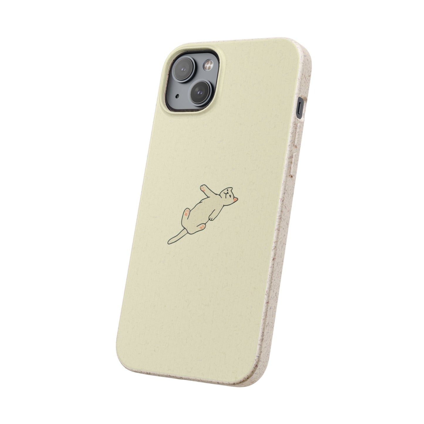 Eco-Friendly Cat Biodegradable Phone Case