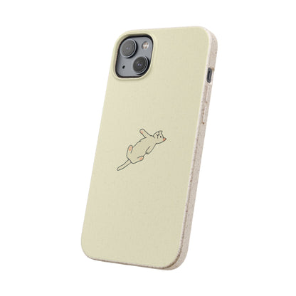 Eco-Friendly Cat Biodegradable Phone Case